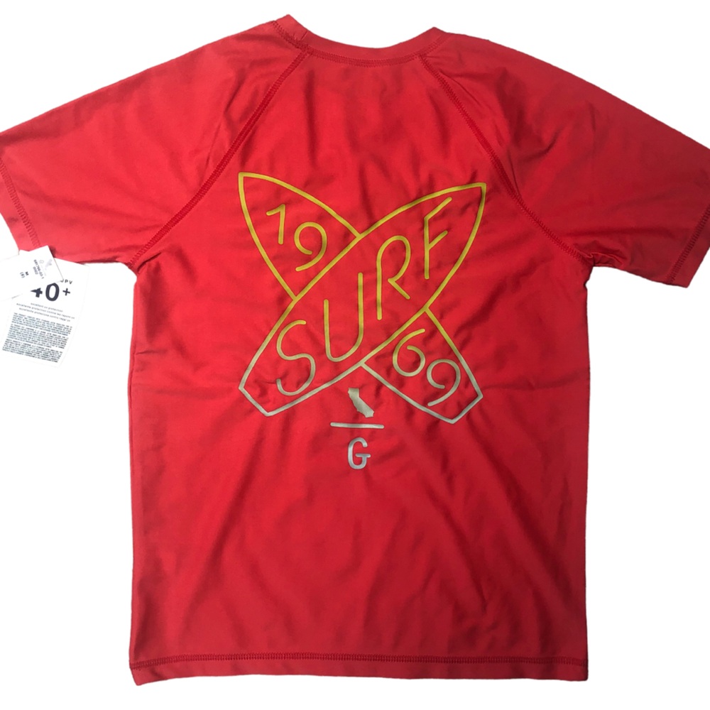 GAP Coral Rashguard UPF 40 NWT Boys M